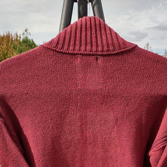 Eddie Bauer Burgundy Women's Sweater Size M - Picture 6 of 10